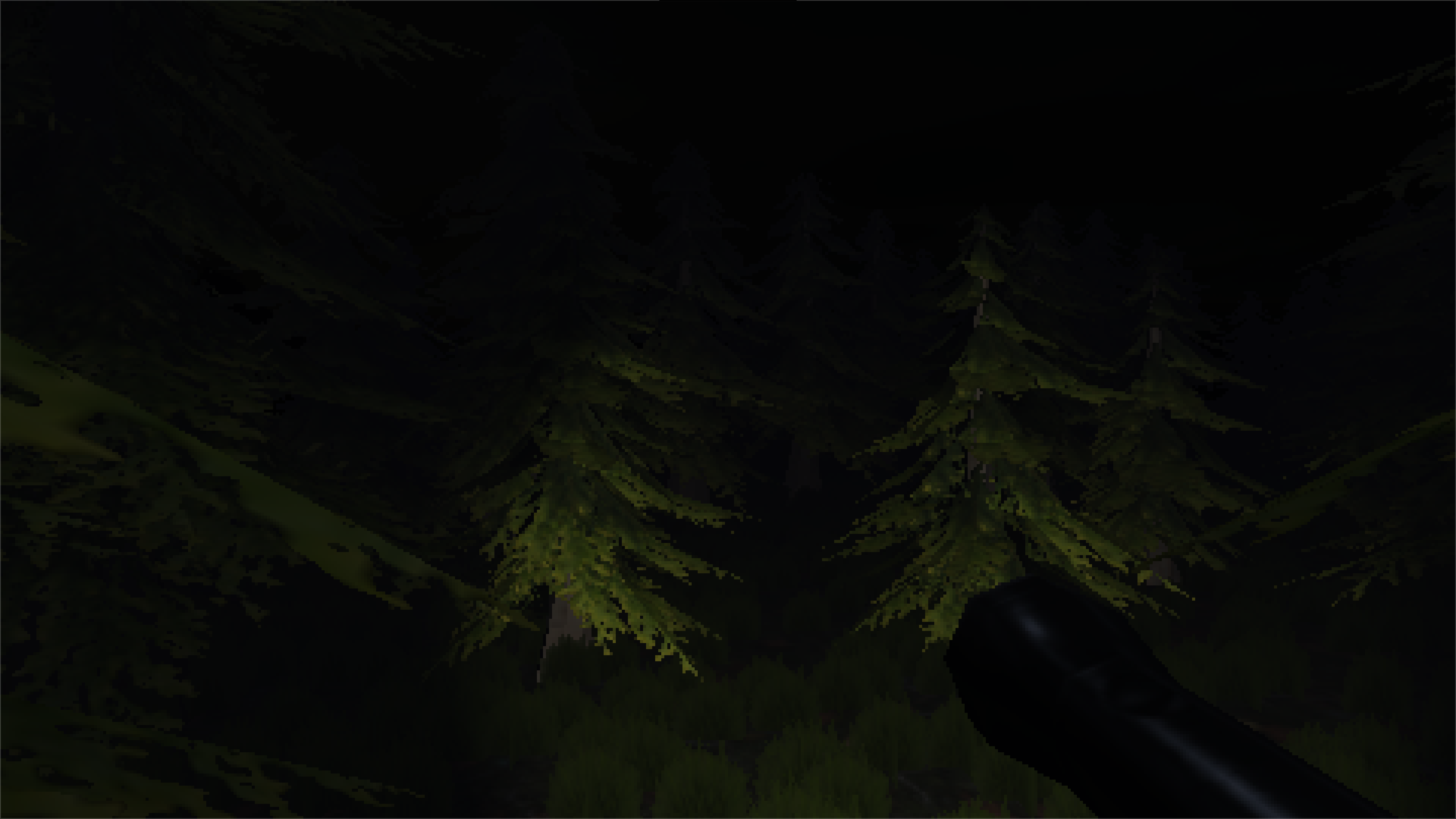 Horror game dark atmosphere