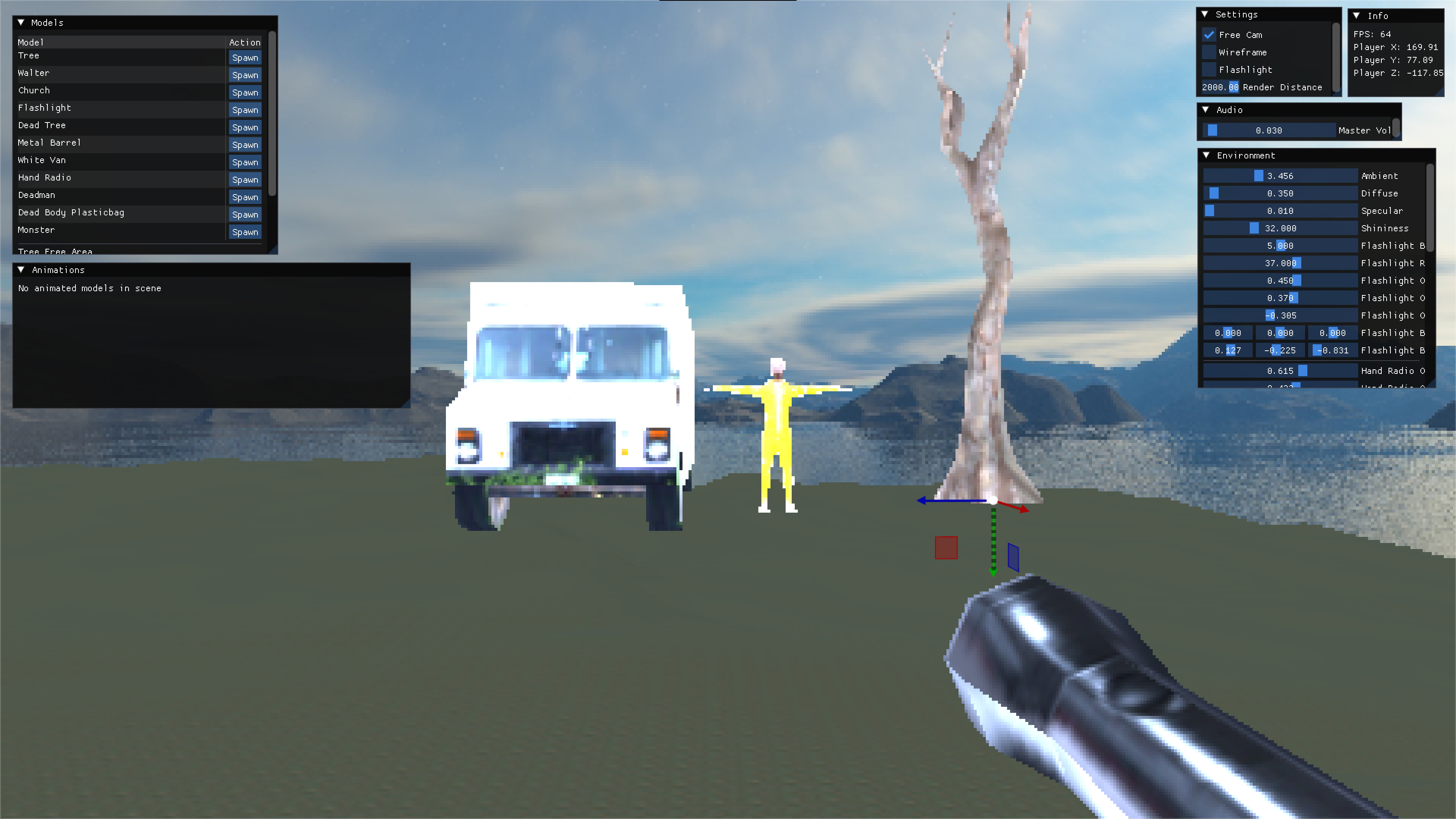 Horror game models